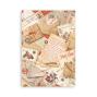 Preview: Stamperia - Washi Papier "Gear up for Christmas" Washi Pad 14,8x21cm - 8 Bogen