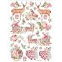 Preview: Stamperia - Decopatch Papier "Christmas" Decoupage A4 - 6 Bogen  