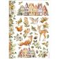 Preview: Stamperia - Decopatch Papier "Christmas" Decoupage A4 - 6 Bogen  