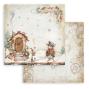 Preview: Stamperia - Designpapier "Gear up for Christmas" Paper Pack 12x12 Inch - 10 Bogen