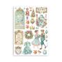 Preview: Stamperia - Washi Papier "The Nutcracker" Washi Pad 14,8x21cm - 8 Bogen