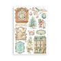 Preview: Stamperia - Washi Papier "The Nutcracker" Washi Pad 14,8x21cm - 8 Bogen