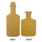 Preview: Stamperia - Holzteile "Bottles" MDF Crafty Shapes Blanks