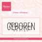 Preview: Marianne Design - Stempel "Geboren" Clear Stamps