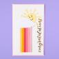 Preview: Sizzix - Stanzschablone "Rainbow Slider Card" Thinlits Craft Dies