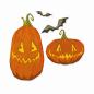 Preview: Sizzix - Stanzschablone "Pumpkin Patch" Thinlits Craft Dies by Tim Holtz