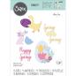 Preview: Sizzix - Stanzschablone "Spring Has Sprung" Thinlits Craft Dies by Olivia Rose