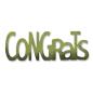 Preview: Sizzix - Stanzschablone "Congrats" Sizzlits Dies