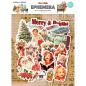 Preview: Memory Place - Stanzteile "Merry & Bright" Ephemera