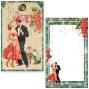 Preview: Memory Place - Stanzteile "Merry & Bright" Ephemera - Journaling Cards 20 Stück