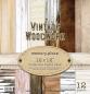 Preview: Memory Place - Designpapier "Vintage Woodwork" Paper Pack 12x12 Inch - 12 Bogen