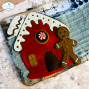 Preview: Elizabeth Craft Designs - Stanzschalone "Gingerbread House" Dies