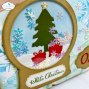 Preview: Elizabeth Craft Designs - Stanzschalone "Snow Globe Fun" Dies