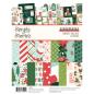 Preview: Simple Stories - Designpapier "Santa's Village" Paper Pack 6x8 Inch - 24 Bogen