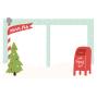 Preview: Simple Stories - Chipboard Frames "Santa's Village" 