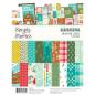 Preview: Simple Stories - Designpapier "Snow Pine Lodge" Paper Pack 6x8 Inch - 24 Bogen