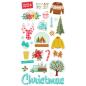 Preview: Simple Stories - Aufkleber "Snow Pine Lodge" Chipboard Sticker 