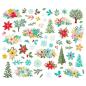 Preview: Simple Stories - Stanzteile "Snow Pine Lodge" Floral Bits & Pieces 