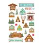 Preview: Simple Stories - Aufkleber "Snow Pine Lodge" Sticker Book