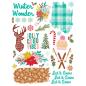 Preview: Simple Stories - Transfer Sticker "Snow Pine Lodge" Rub Ons