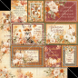 Preview: Graphic 45 - Designpapier "Autumn Greetings" Collection Pack 8x8 Inch - 16 Bogen