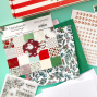 Preview: Spellbinders - Designpapier "Handmade Holidays" Paper Pack 6x6 Inch - 40 Bogen