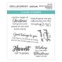 Preview: Spellbinders - Stempelset "Needlework Sentiments" Clear Stamps