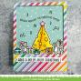 Preview: Lawn Fawn - Stempelset "Cheesy Christmas" Clear Stamp Add-On