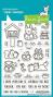 Preview: Lawn Fawn - Stempelset "Little Woodland Library" Clear Stamps