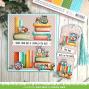 Preview: Lawn Fawn - Stempelset "Little Woodland Library" Clear Stamps