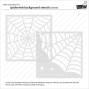 Preview: Lawn Fawn - Schablone "Spiderweb Background" Stencil