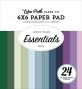 Preview: Echo Park - Cardstock "Cool" Essentials Paper 6x6 Inch - 24 Bogen 