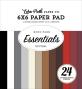 Preview: Echo Park - Cardstock "Neutral" Essentials Paper 6x6 Inch - 24 Bogen 