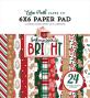 Preview: Echo Park - Designpapier "Baking Spirits Bright" Paper Pack 6x6 Inch - 24 Bogen