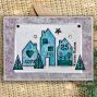 Preview: Woodware - Stempelset "Nordic Houses" Clear Stamps Design by Francoise Read