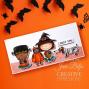 Preview: Creative Expressions - Stempelset "Happy Halloween" Clear Stamps 10,2x15,2cm Design by Jane's Doodles