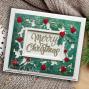 Preview: Creative Expressions - Stanzschablone "Festive Collection Holly Floating Frame" Craft Dies Design by Sue Wilson