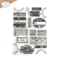 Preview: Elizabeth Craft Designs - Stempelset "Stamp Travels 2" Clear Stamps