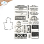 Preview: Elizabeth Craft Designs - Stempel & Stanzeschablone "The Bookstore" Stamp & Dies