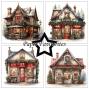 Preview: Paper Favourites - Designpapier "Christmas House" Paper Pack 6x6 Inch - 24 Bogen