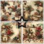 Preview: Paper Favourites - Designpapier "Vintage Christmas" Paper Pack 6x6 Inch - 24 Bogen