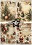 Preview: Paper Favourites - Designpapier "Vintage Christmas" Paper Pack A5 - 24 Bogen