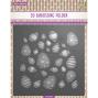 Preview: Nellie Snellen - Prägefolder "Easter Eggs Background" 3D Embossing Folder 