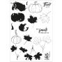 Preview: Sizzix - Stanzschablone & Stempelset "Pencil Line Harvest" Framelits Craft Dies & Clear Stamps by 49 and Market