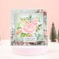 Preview: Crafters Companion - Prägefolder "Christmas Roses" 3D Embossingfolder