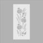 Preview: Crafters Companion - Schablone 8,5x8,5 Inch "Harvest Glory" Stencil