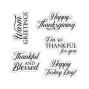 Preview: Crafters Companion - Stempelset & Stanzschablone "Thanksgiving Turkey" Stamp & Dies