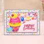 Preview: Crafters Companion - Prägefolder "Birthday Cupcake" 3D Embossingfolder