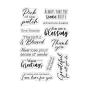 Preview: Crafters Companion - Stempelset "Be Grateful" Clear Stamps