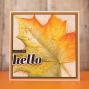 Preview: Crafters Companion - Stempelset & Stanzschablone "Hello" Stamp & Dies